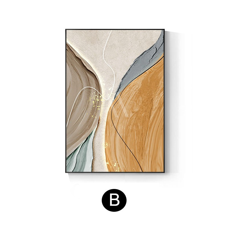 Serene Space Modern Abstract Wall Art