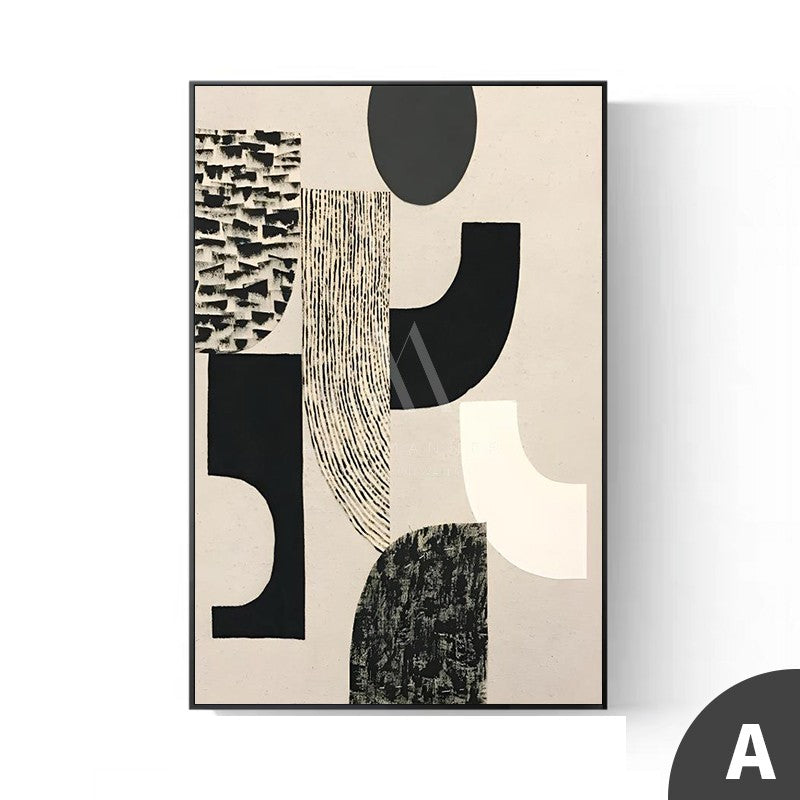 The Birth of History Modern Abstract Wall Art