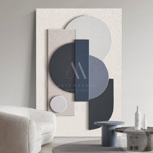 Conscious Mind Modern Abstract 3D Wall Art