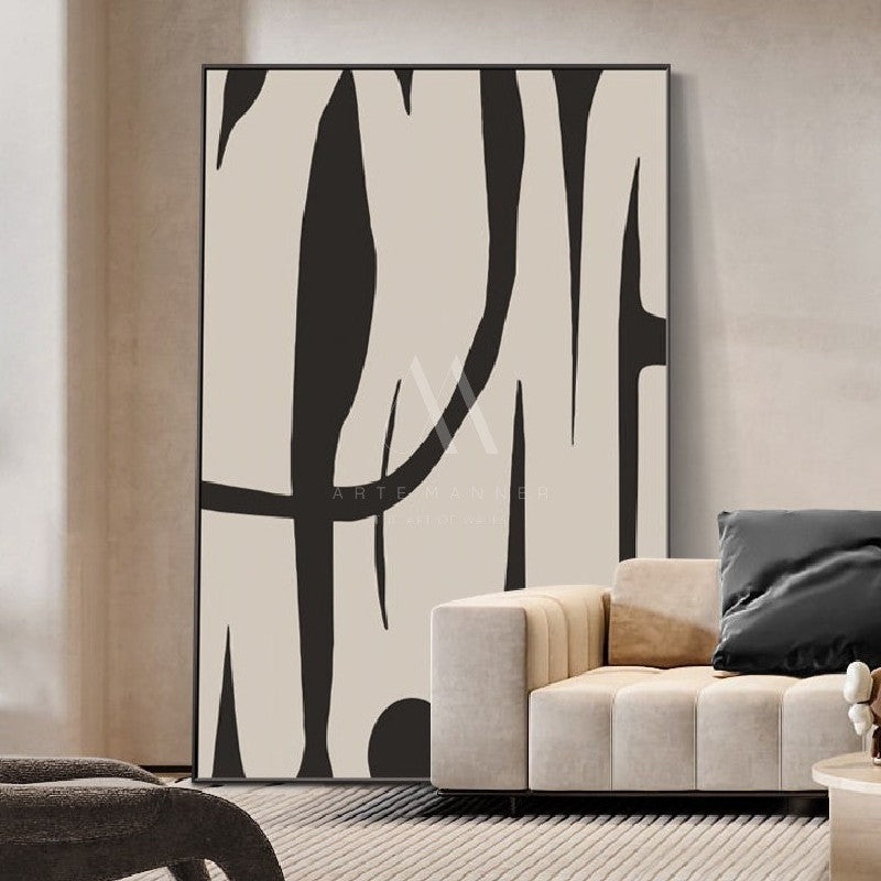 Enchanted Fire Modern Abstract Wall Art