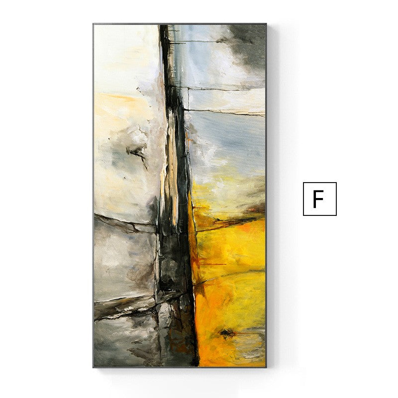 Journey to Infinite Loss Modern Abstract Wall Art