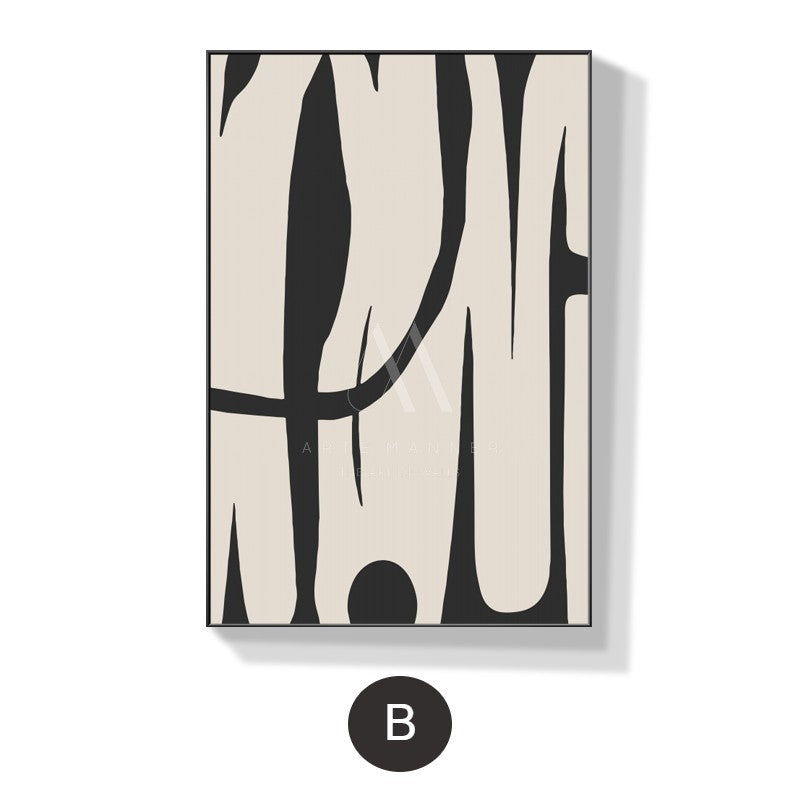 Enchanted Fire Modern Abstract Wall Art