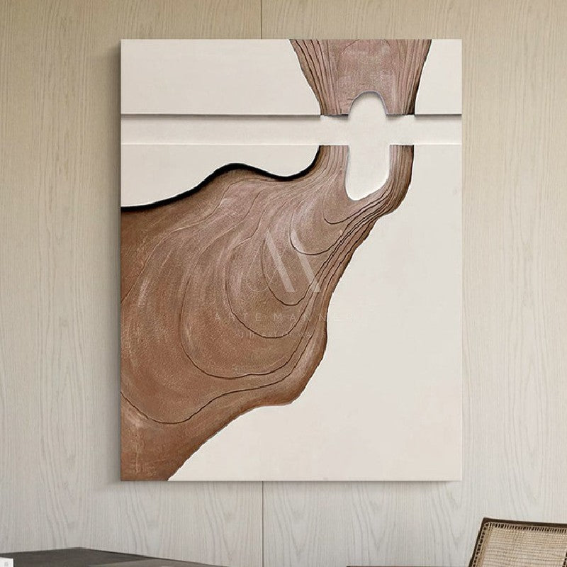 The Meander Modern 3D Wall Art