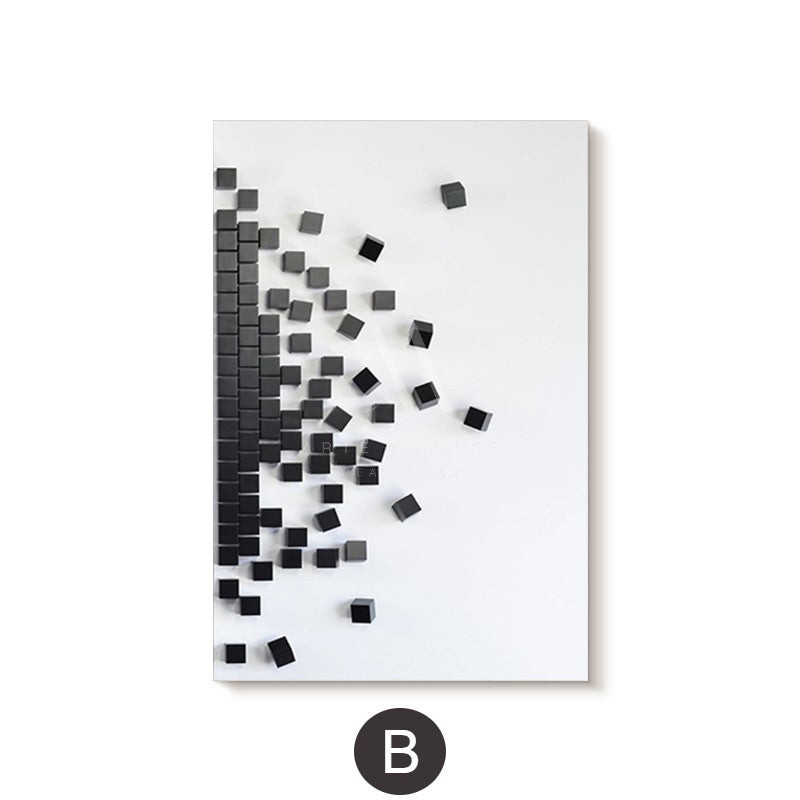 Undesirable Duty Modern Abstract 3D Wall Art