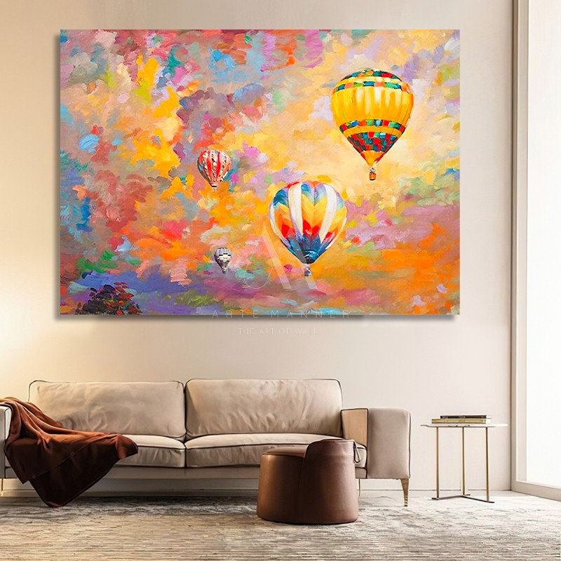 Lofty Dreams Modern Oil Painting