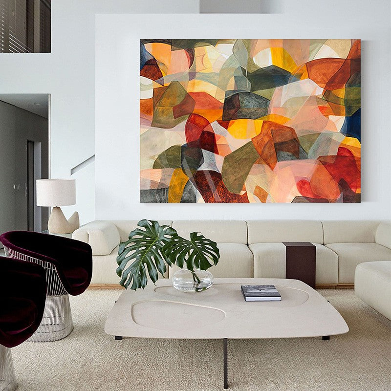 Flurry Modern Abstract Oil Painting