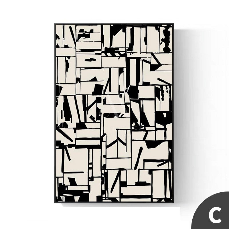 The Birth of History Modern Abstract Wall Art