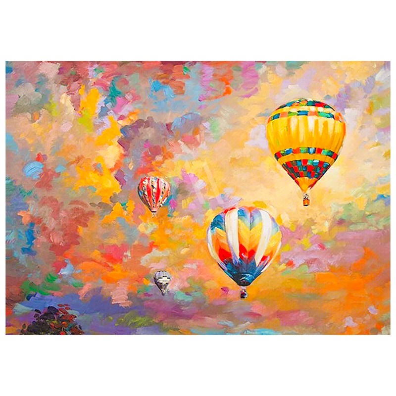 Lofty Dreams Modern Oil Painting