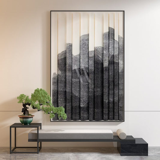 The Bride of the Mountain Modern Abstract Wall Art