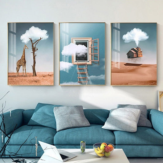Winter Gardens Modern Wall Art