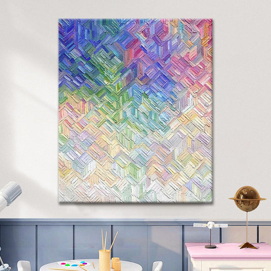 Dazzle Modern Abstract Oil Painting