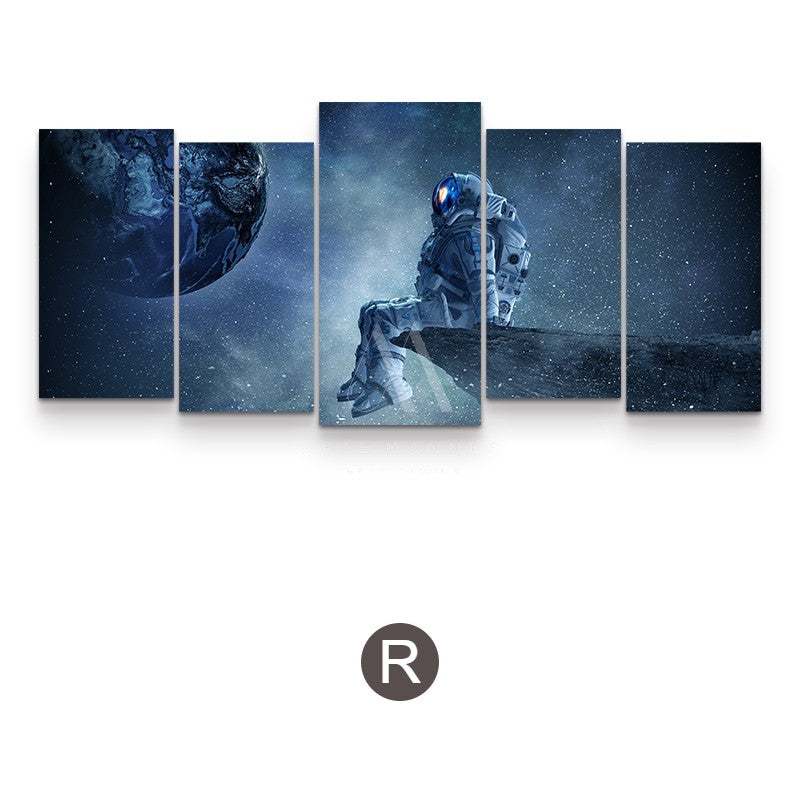 Yestertide Cyberpunk Wall Art (Set of 5)