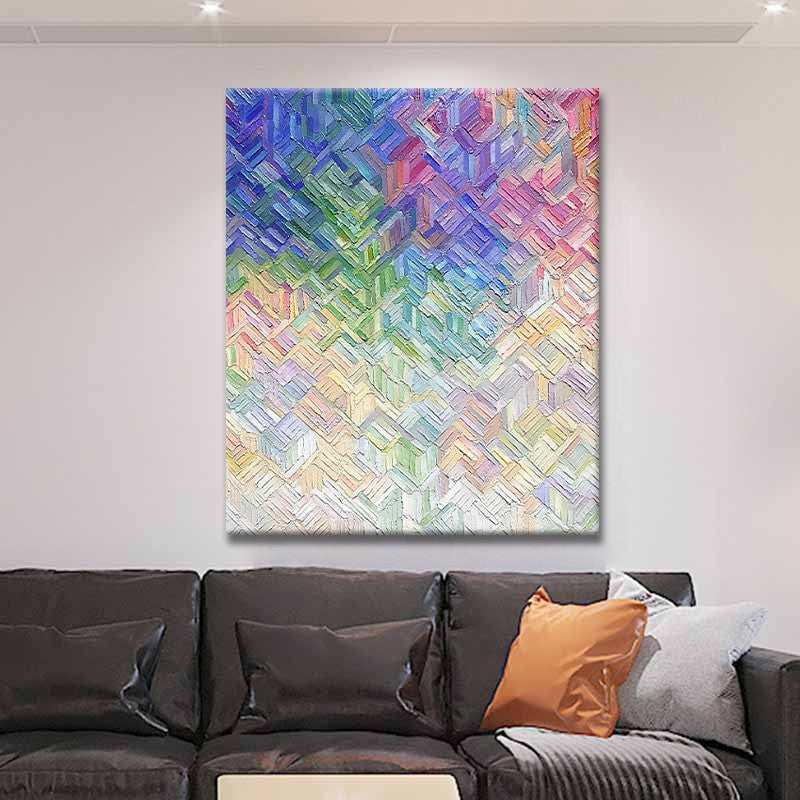 Dazzle Modern Abstract Oil Painting