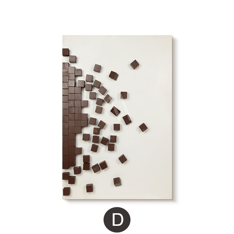 Undesirable Duty Modern Abstract 3D Wall Art