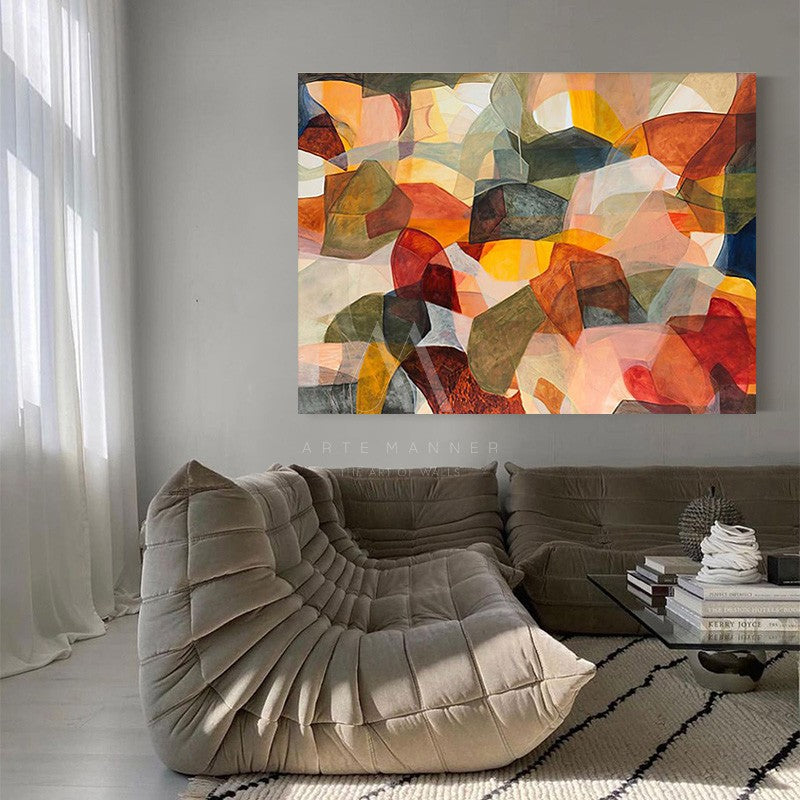 Flurry Modern Abstract Oil Painting