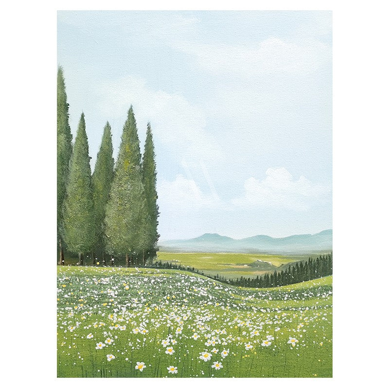 Field Of Dreams Modern Oil Painting