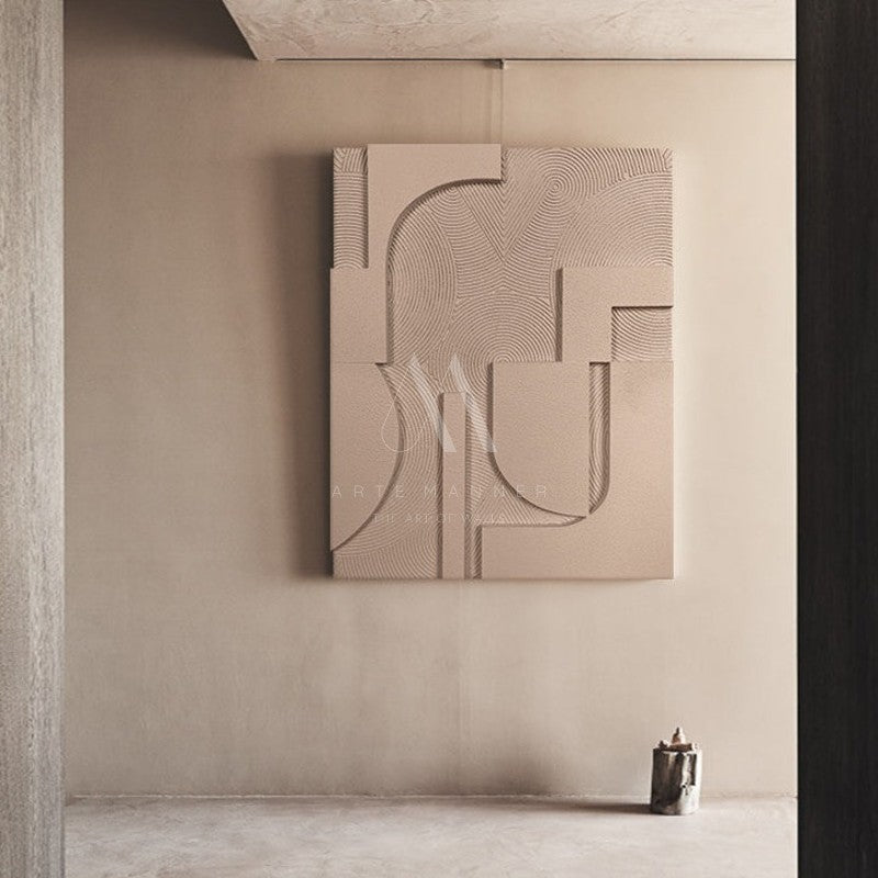 Hidden Riddles Modern 3D Wall Art