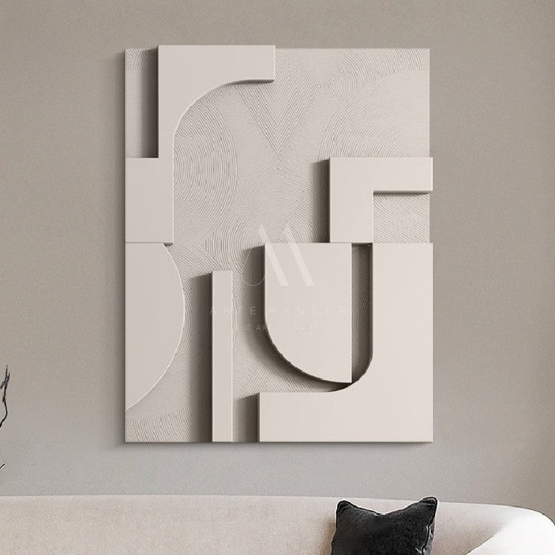 Hidden Riddles Modern 3D Wall Art