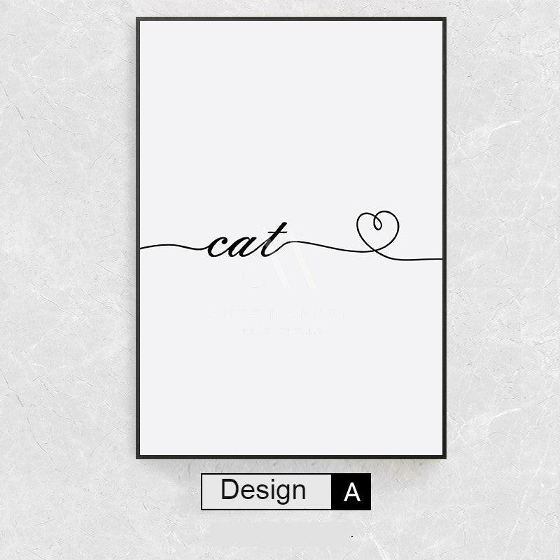 Companionship Minimalist Wall Art