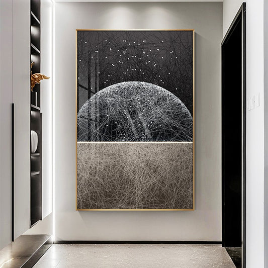 Ignoring the Sun Modern Wall Art