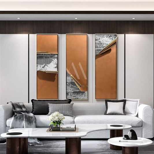 Life After Infinity Modern 3D Wall Art (Set of 3)