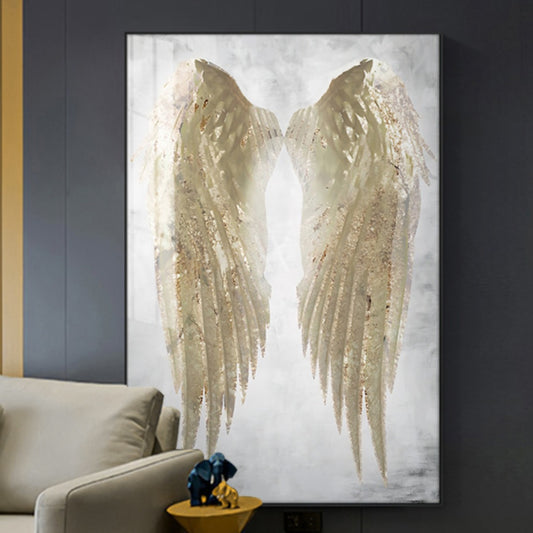 Angel Wings Modern Wall Art