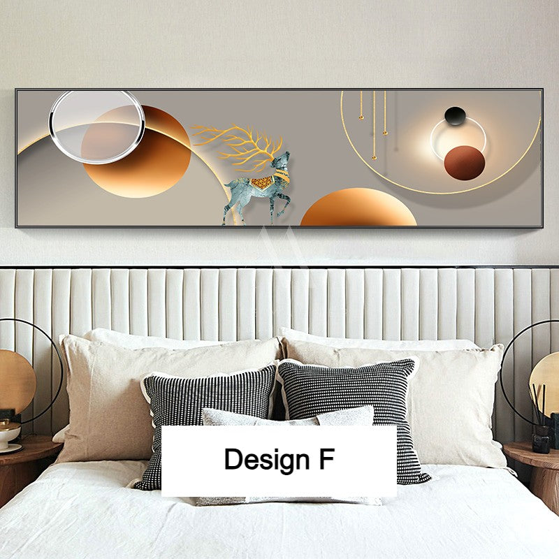 Uncovering the Sun Modern Abstract Wall Art