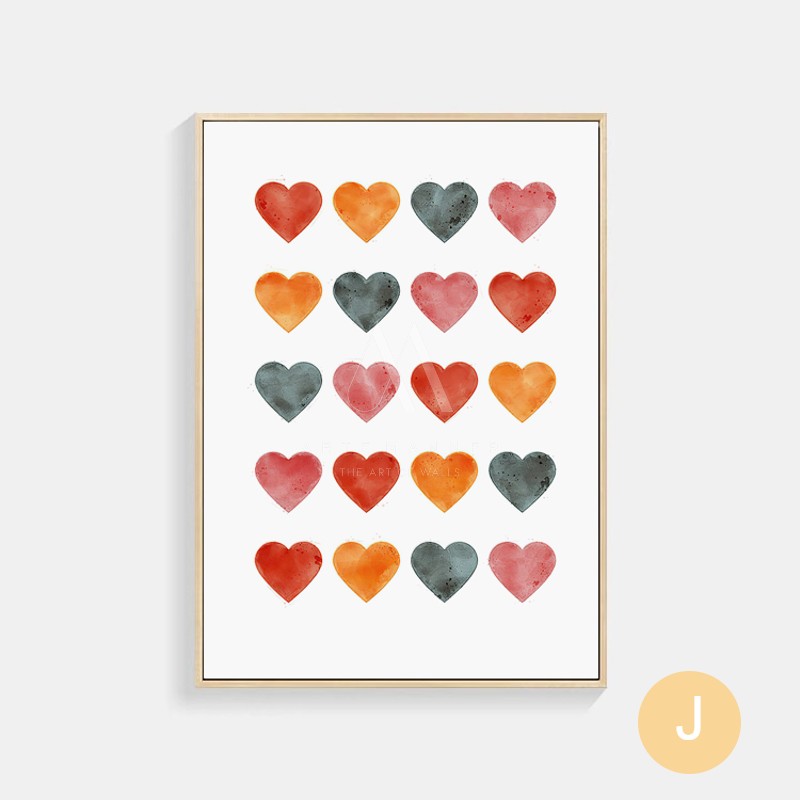 New Love Motion Modern Wall Art