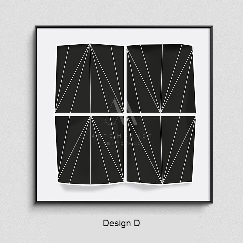 Geometry Abstract 3D Wall Art