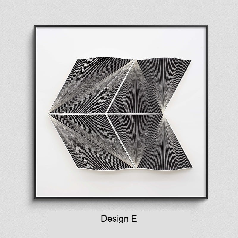 Geometry Abstract 3D Wall Art