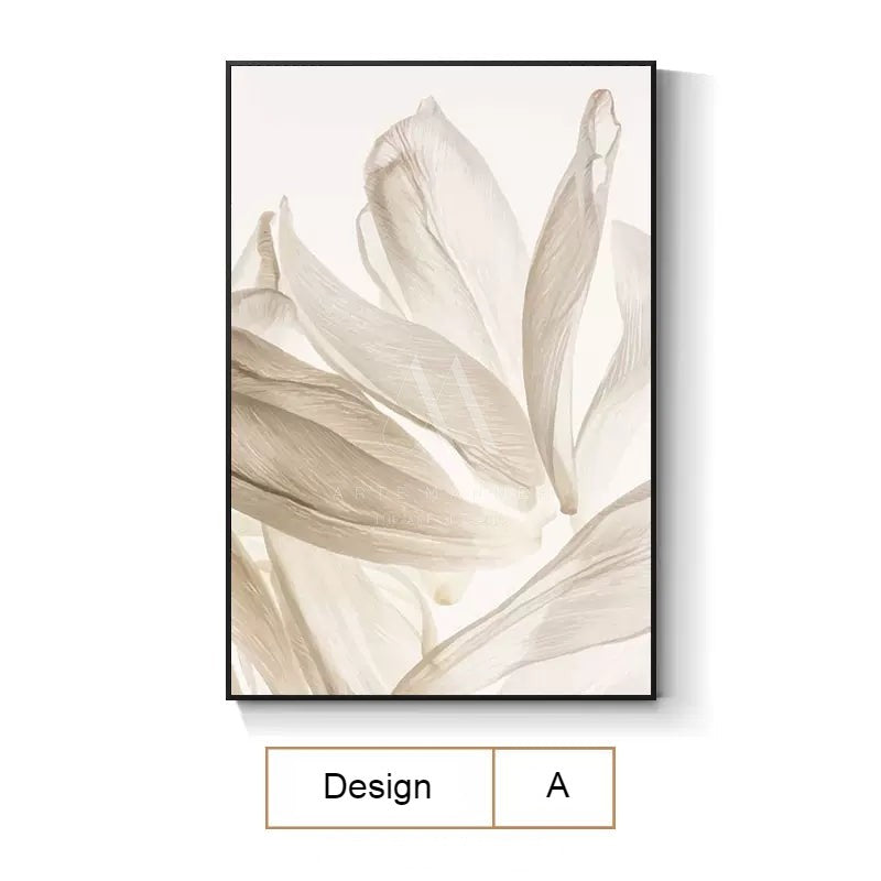 Delicate Bloom Abstract Wall Art