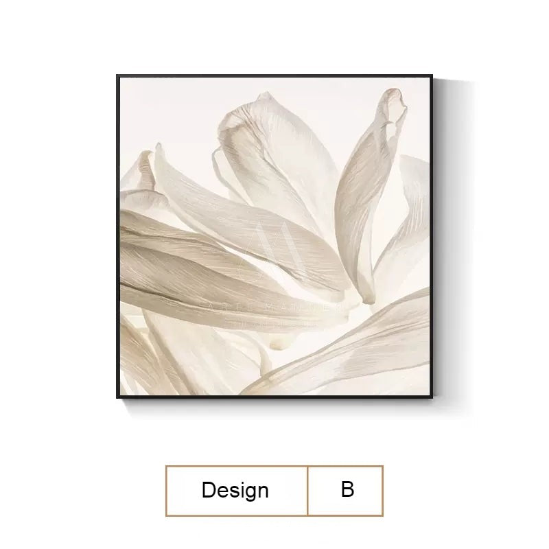 Delicate Bloom Abstract Wall Art