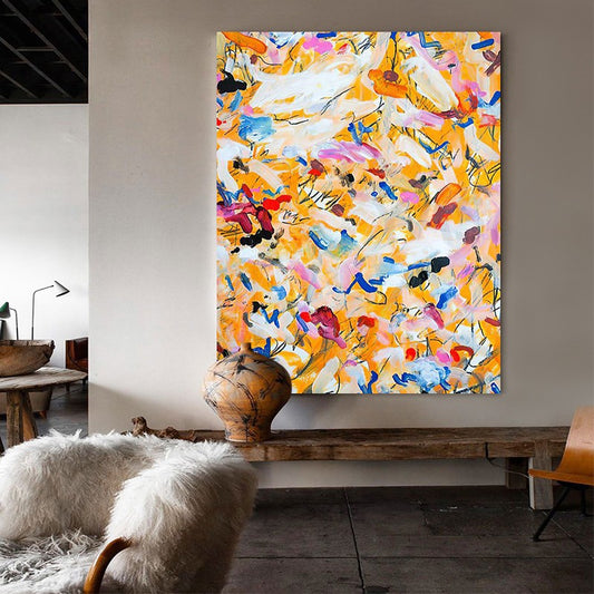 Bedlam Modern Abstract Oil Painting