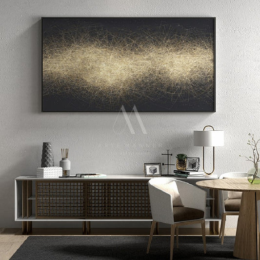 Lattice Modern Abstract Oil Painting