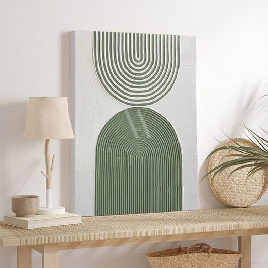 Spring Heart Modern 3D Wall Art