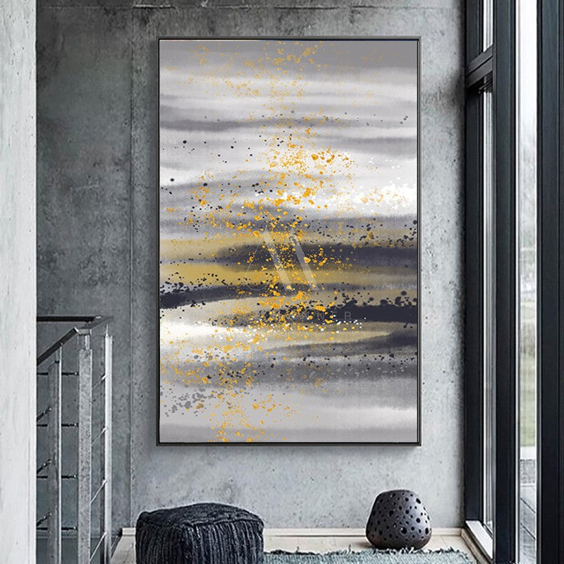 Journey to Technology Modern Abstract Wall Art