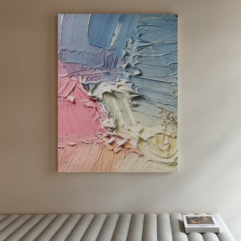 Mellow Modern Abstract Oil Painting