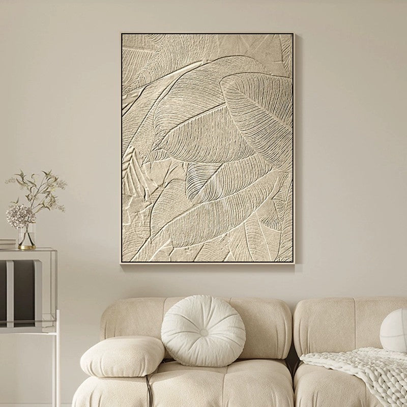 An Engraved Memory Minimalist Oil Painting