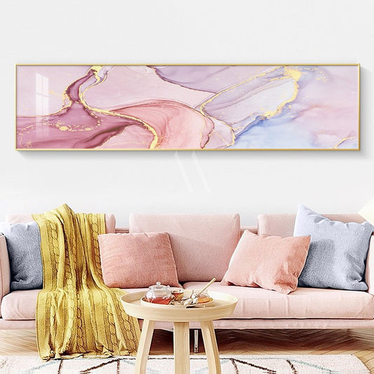 The Legend of the Mountain Modern Abstract Wall Art