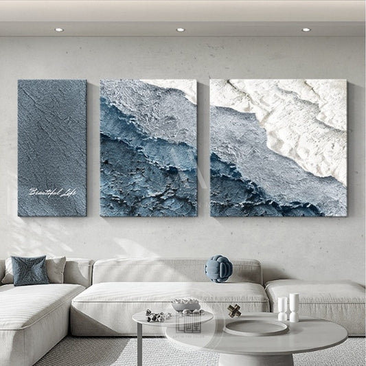 Breakwave Modern Wall Art (Set of 3)