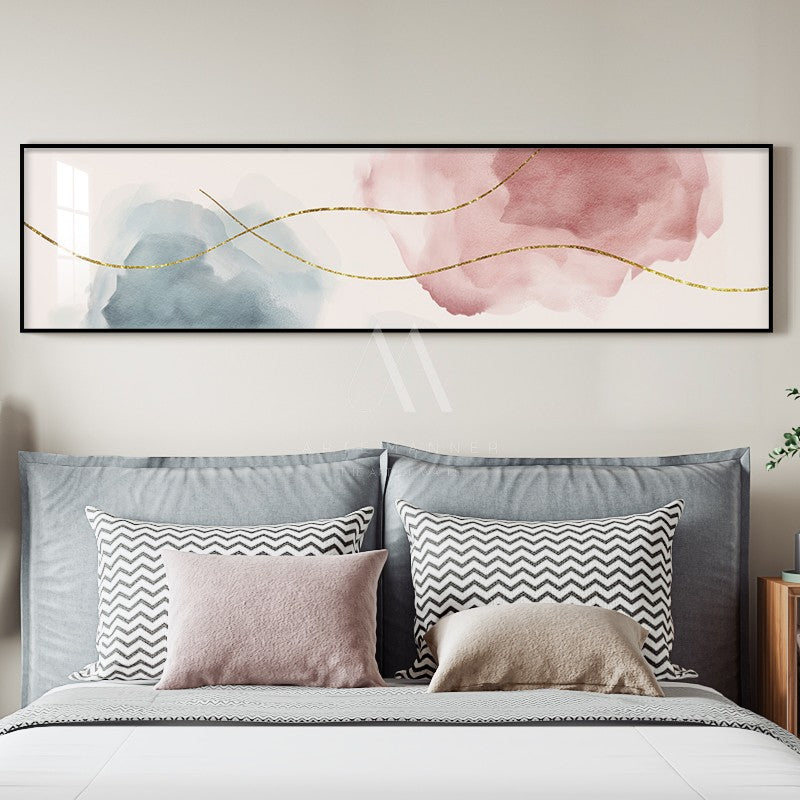 The Color of Nightmares Modern Abstract Wall Art