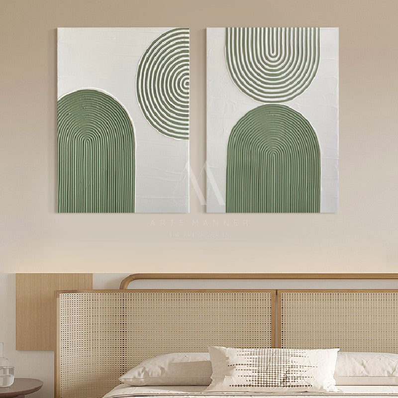 Spring Heart Modern 3D Wall Art