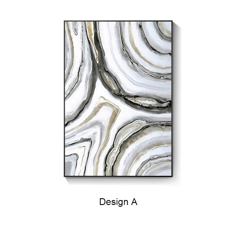 Crystal Refuge Abstract Wall Art