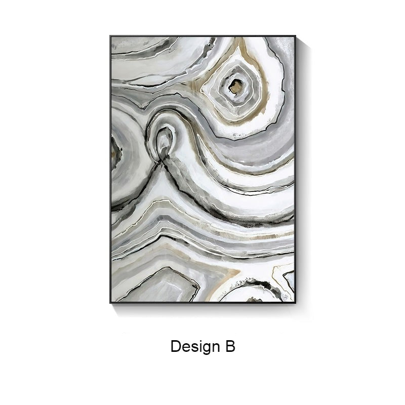 Crystal Refuge Abstract Wall Art