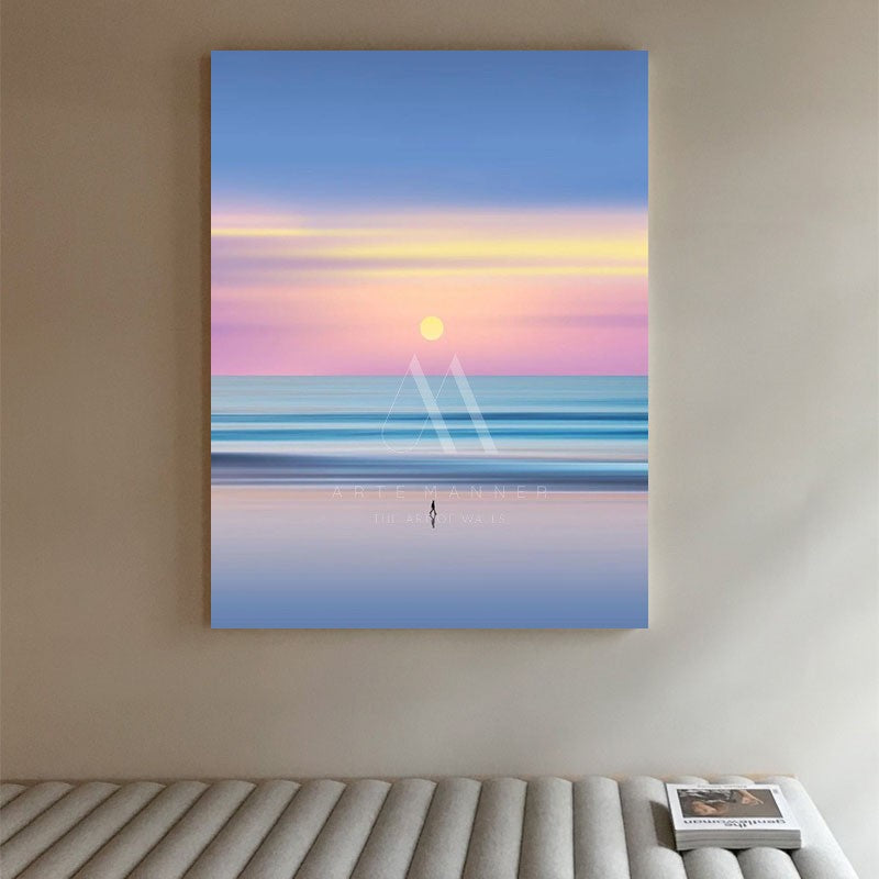 Rosy Hue Modern Wall Art