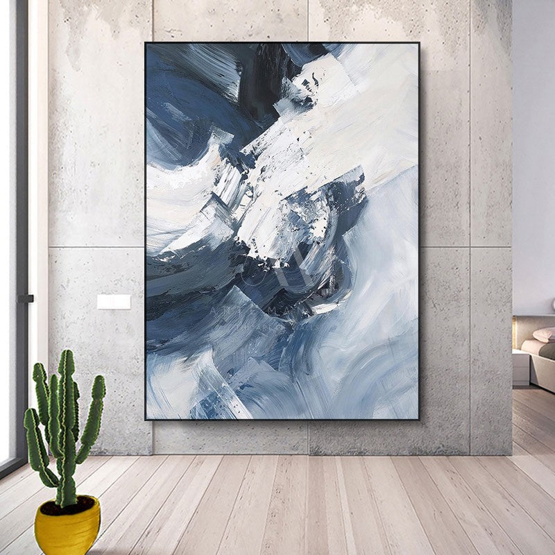 Retrospect Modern Abstract Oil Painting