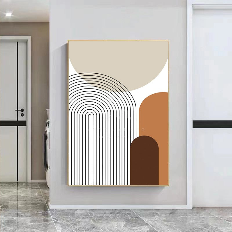 Summer Independence Modern Abstract Wall Art