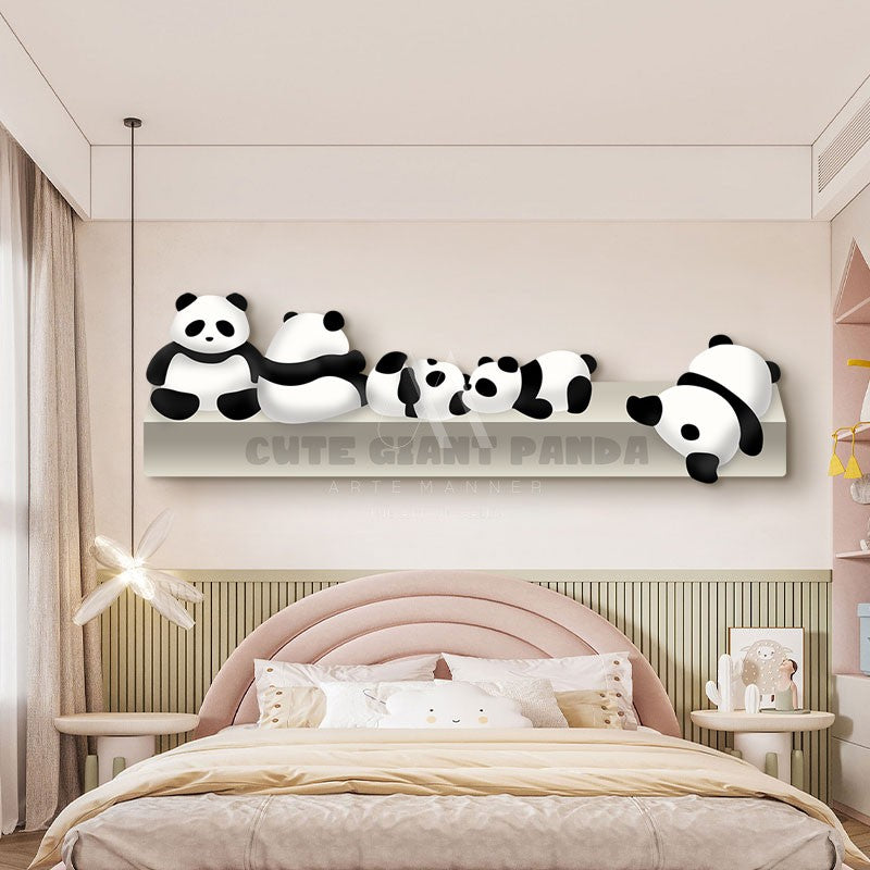 Panda Modern LED Wall Art