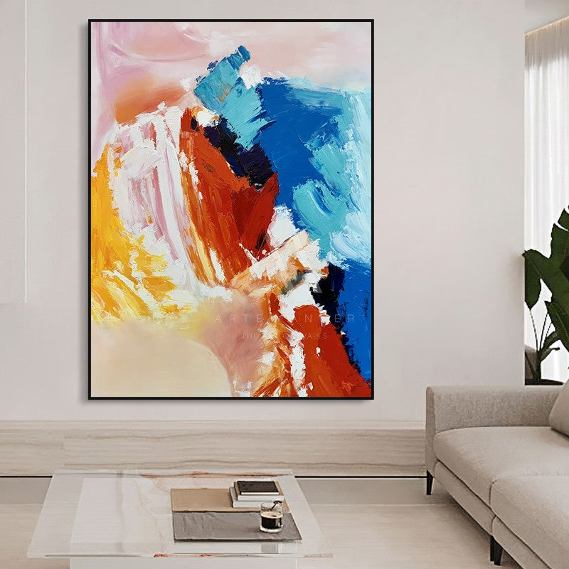 A Secret Modern Abstract Oil Painting