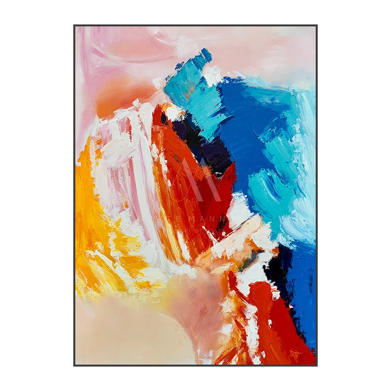 A Secret Modern Abstract Oil Painting